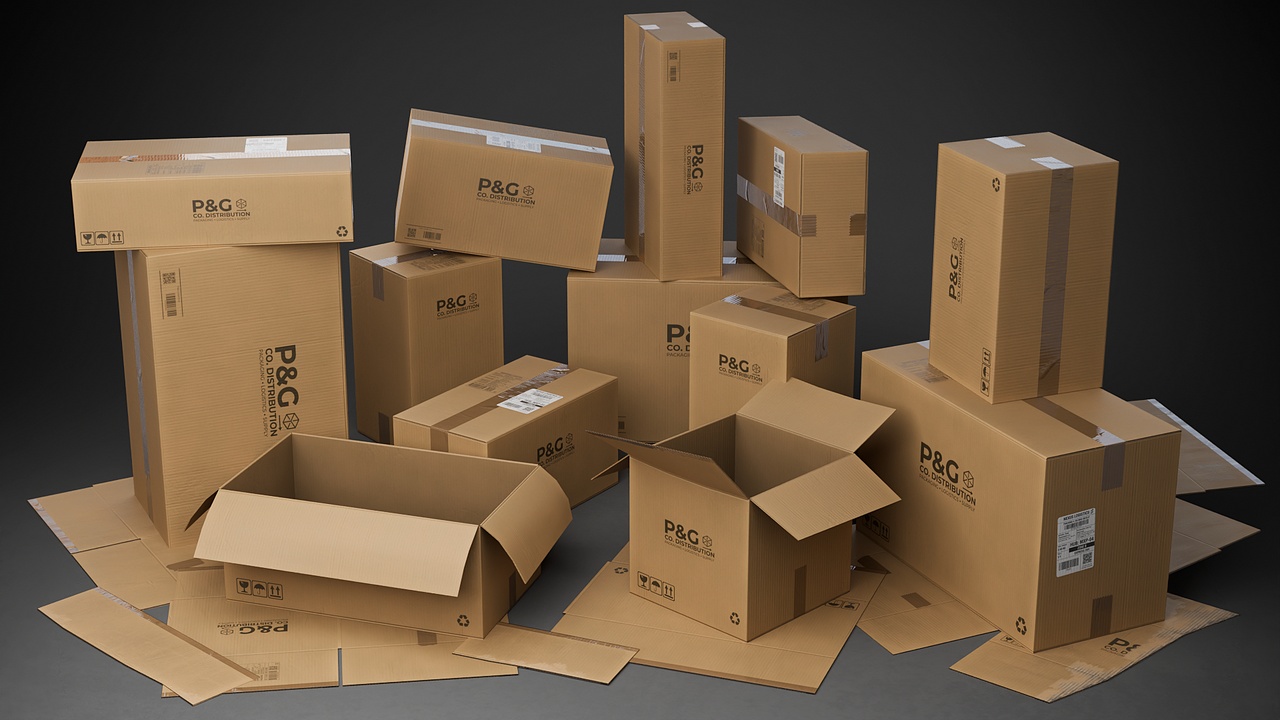 Media 1 for listing Cardboard Boxes