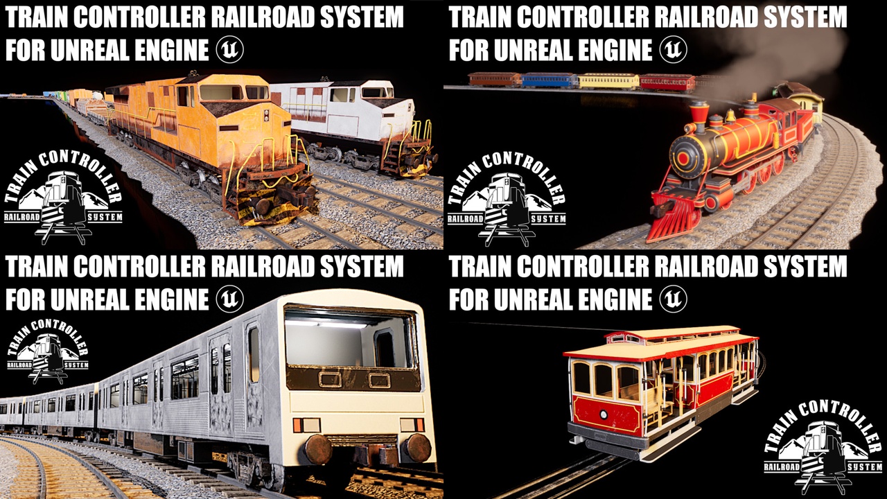 Media 1 for listing Train Controller Bundle for Unreal Engine