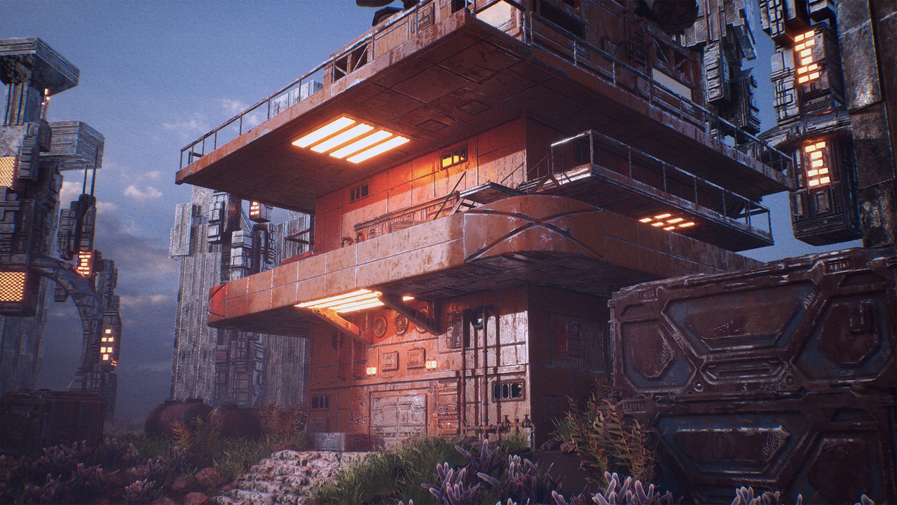 Media 1 for listing Brutalism Sci-Fi Environment