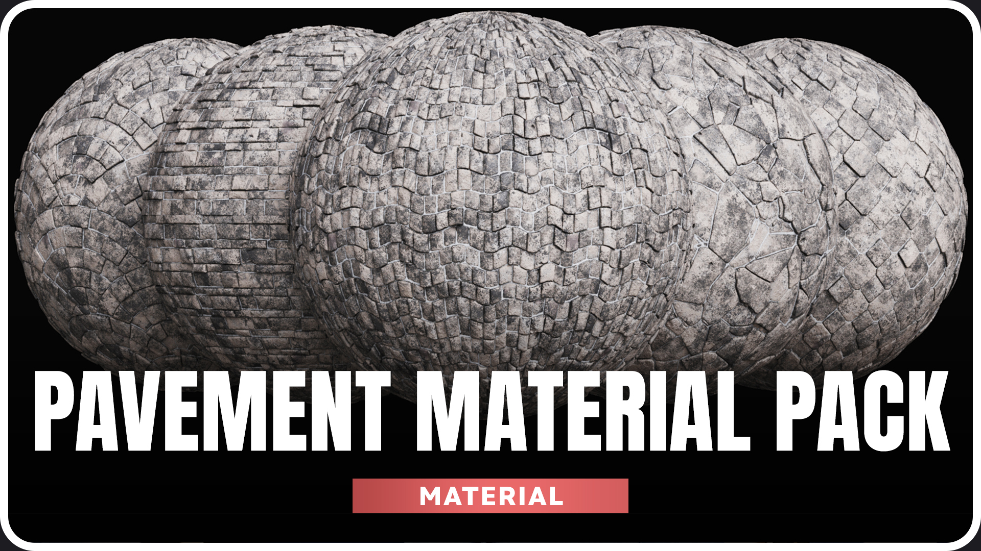 Pavement Material Pack 03 - High-Quality PBR Materials | Fab