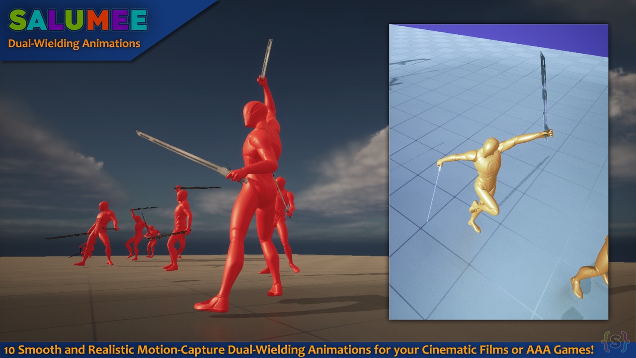 Media 1 for listing Dual Wielding Animations