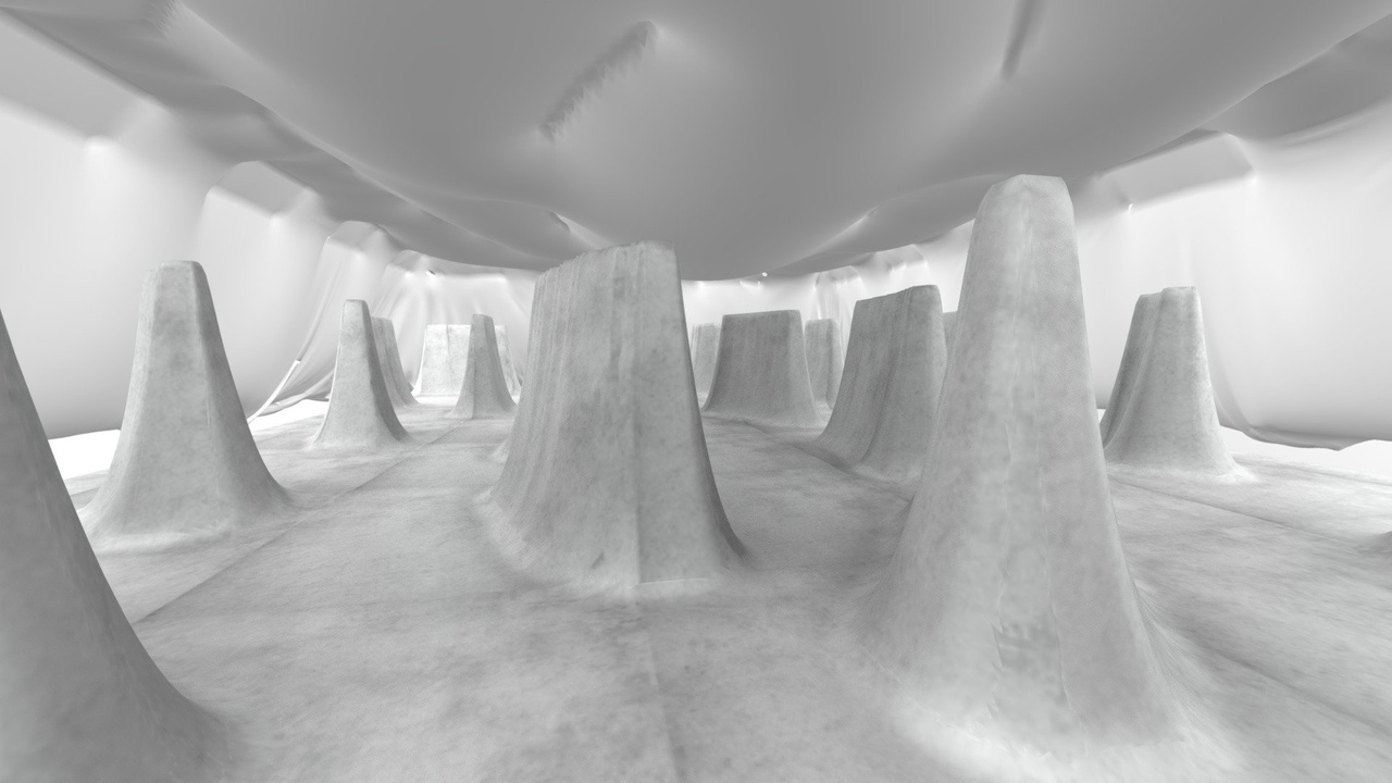 Media 1 for listing VR art gallery 16 fabric concept