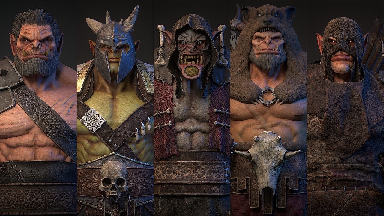Media 1 for listing Orc asset pack