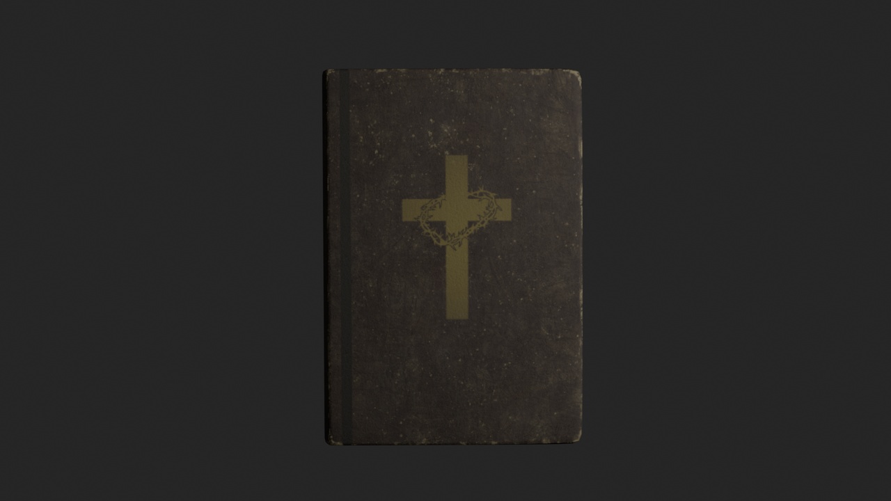 Media 1 for listing Book - Low Poly 3D Art