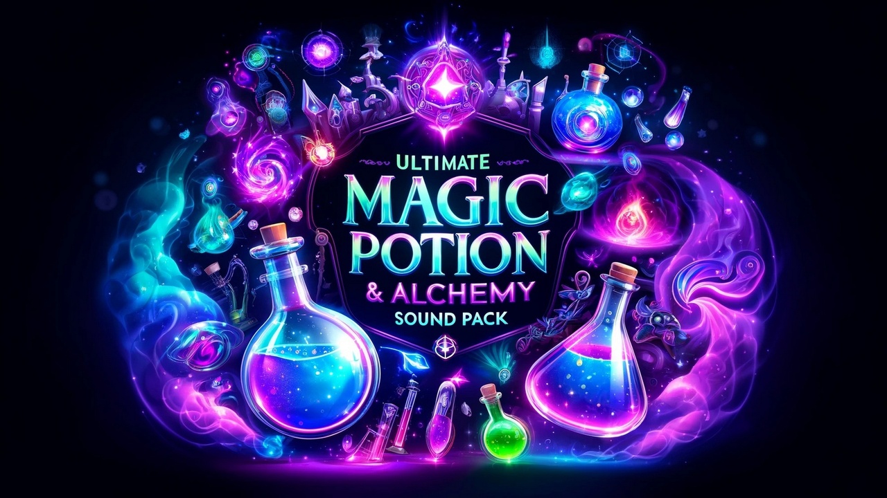Media 1 for listing Ultimate Magic Potion & Alchemy Sound Pack – Enchant Your World