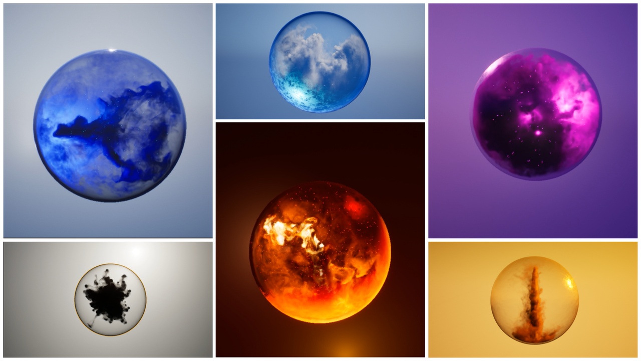 Media 1 for listing Magic Orbs - Niagara Fluids
