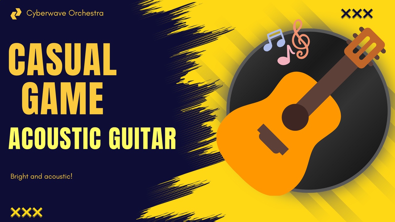 Media 1 for listing Casual Game Acoustic Guitar Pack