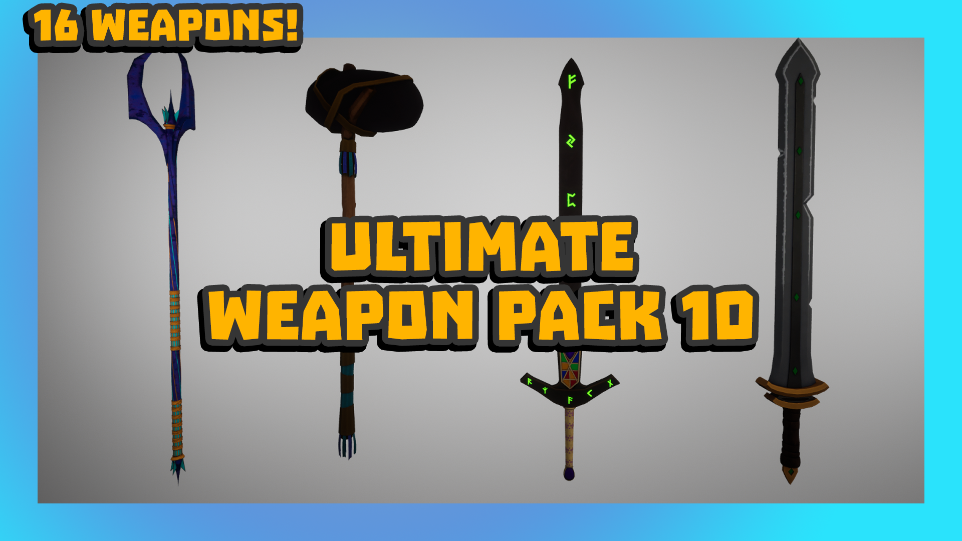 Ultimate Weapon Pack 10 | Fab