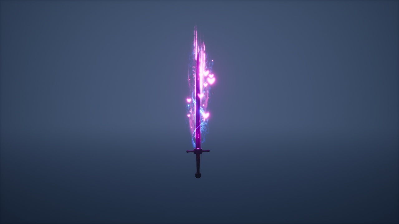 Media 1 for listing Sword with Trail VFX Pack - High Quality