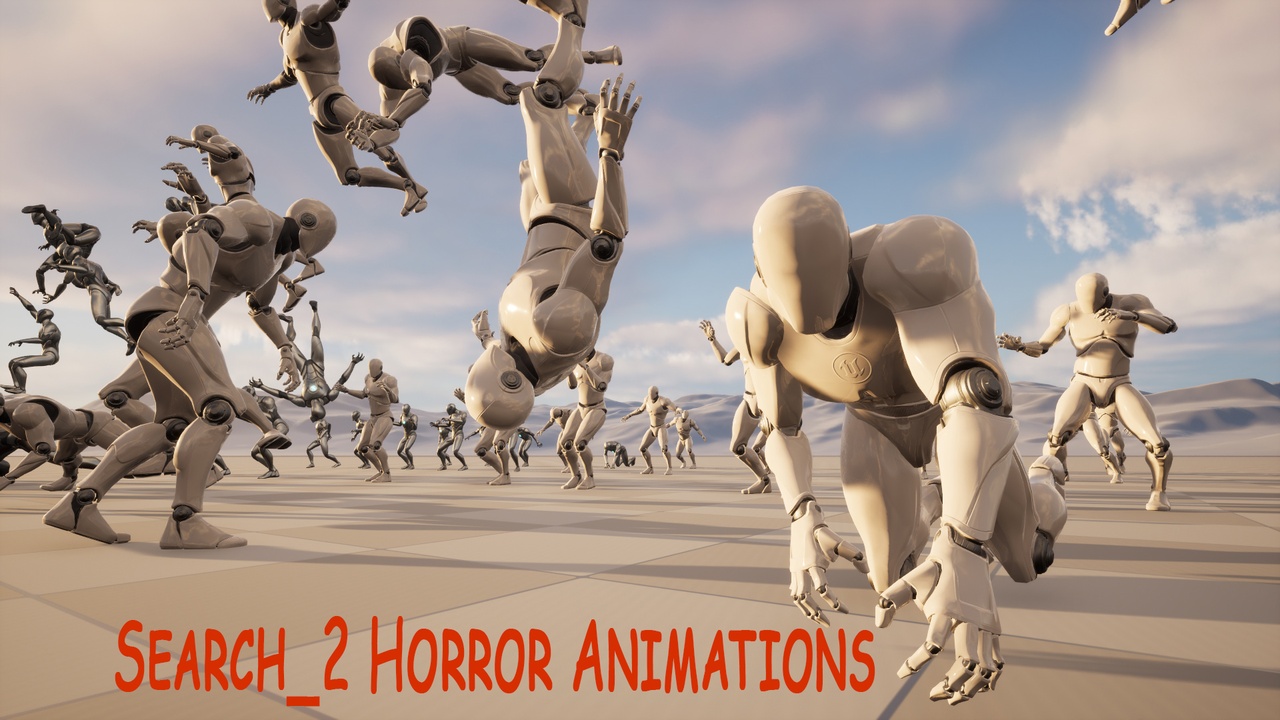 Search 2 Horror Animations 제품 등록을 위한 미디어 1개