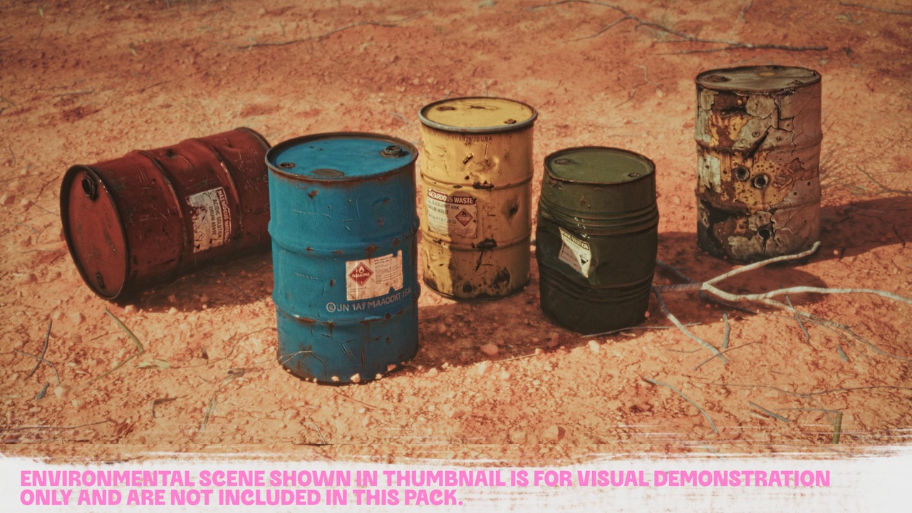 Media 1 for listing 10 Industrial Barrels
