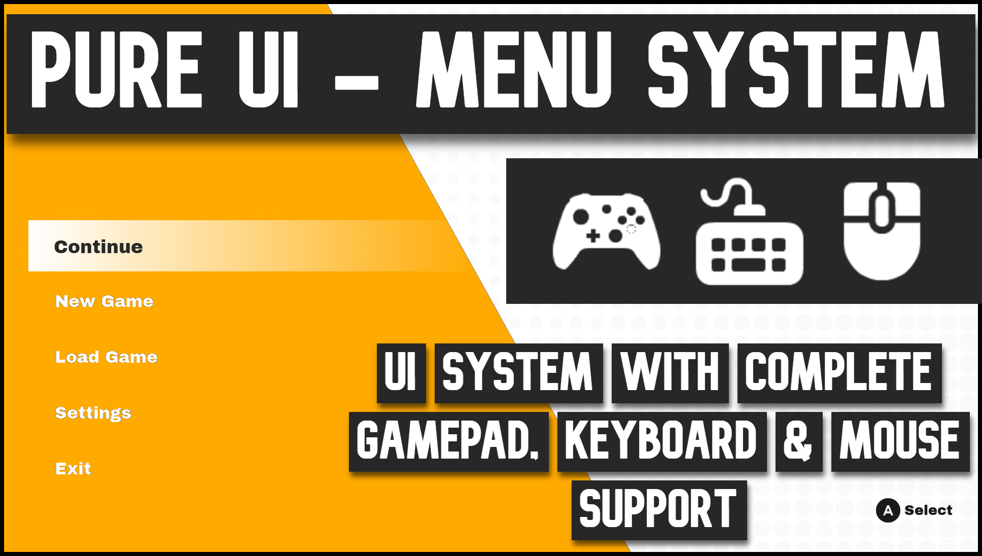 Pure UI - Menu System | Fab