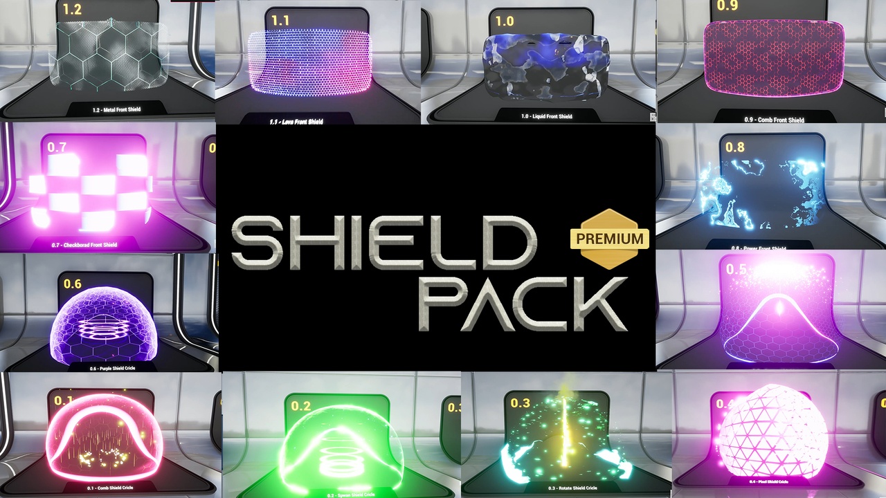Media 1 for listing Shield Pack -Niagara VFX