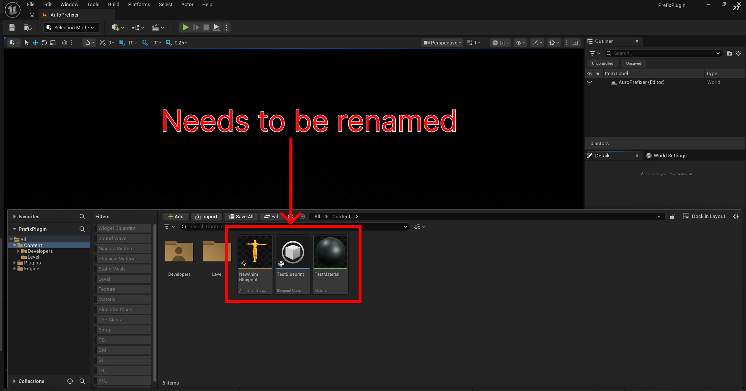 AutoPrefixer: Standard Asset Naming Utility