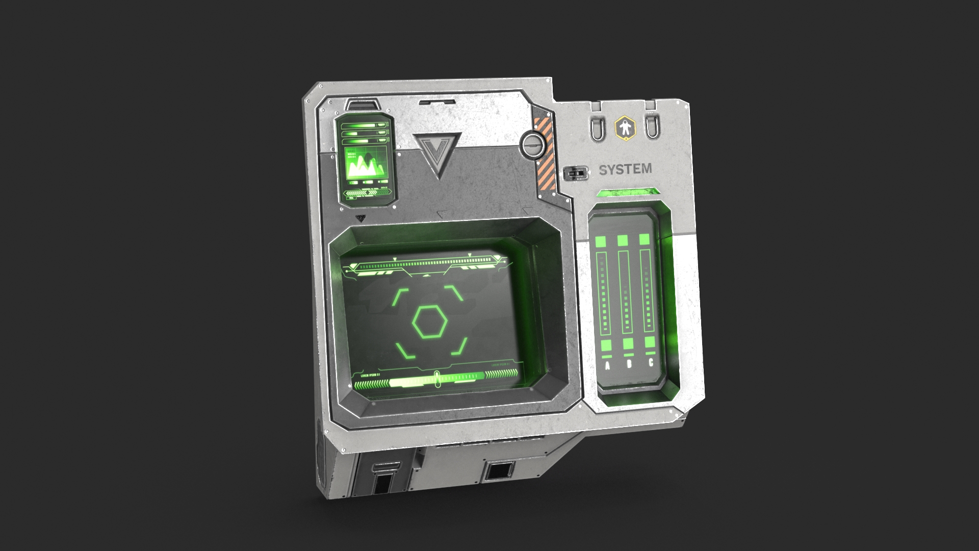 Sci Fi Scanner Display | Fab