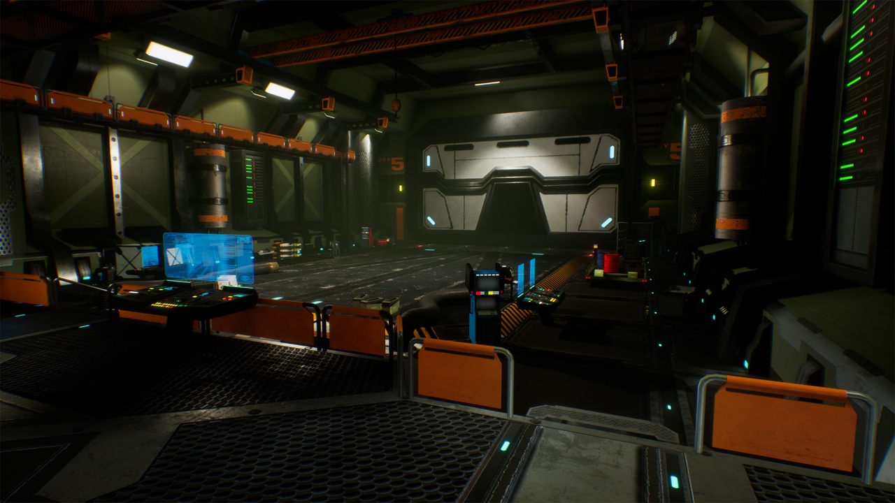 Media 1 for listing Sci-fi Hangar Interior