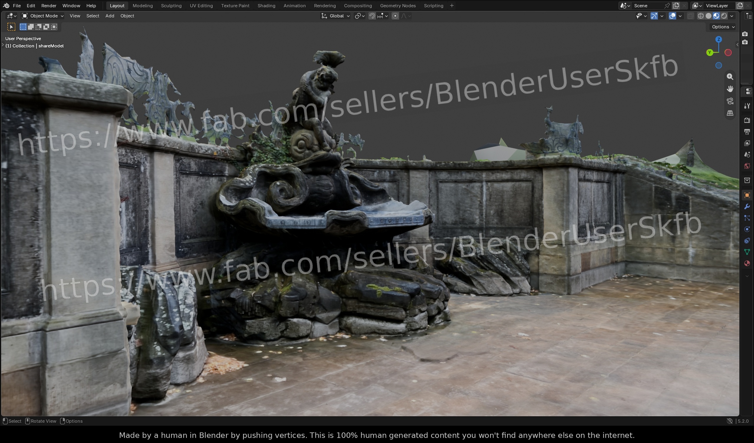Media 1 for listing Dolphin Fountain Dresden - wide scan