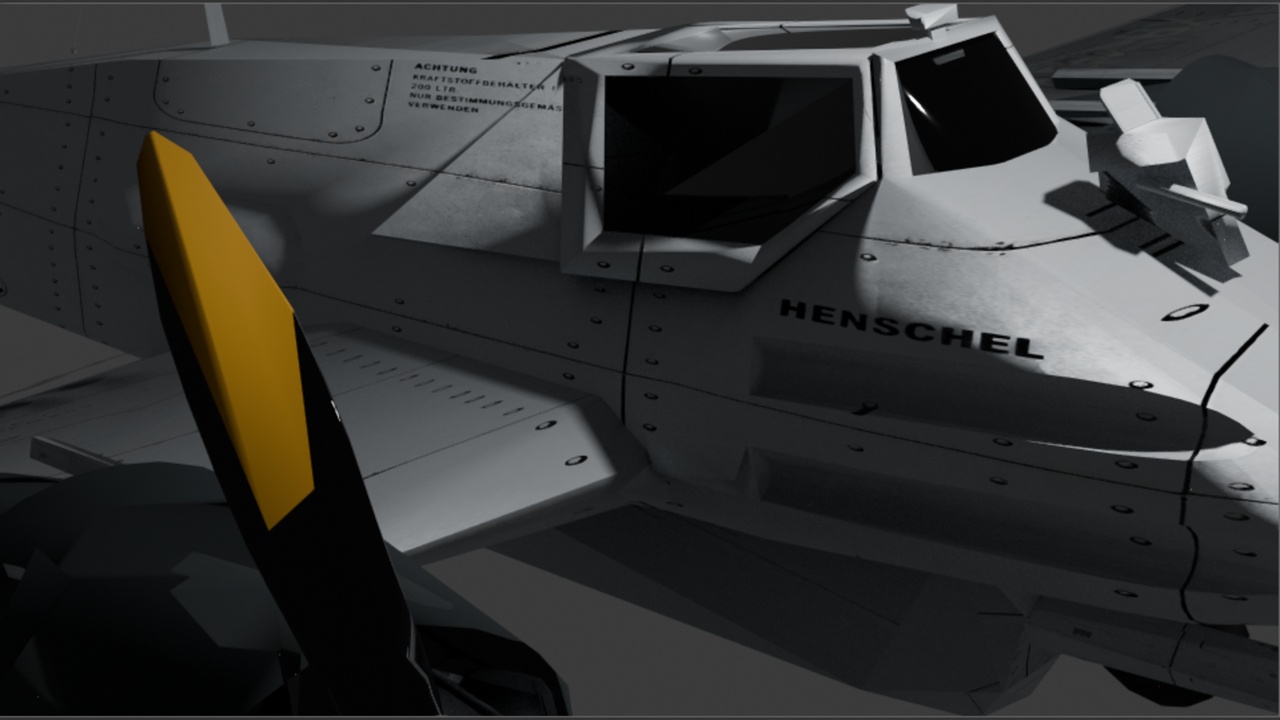 Media 1 for listing Henschel Hs 129 German World War II Aircraft
