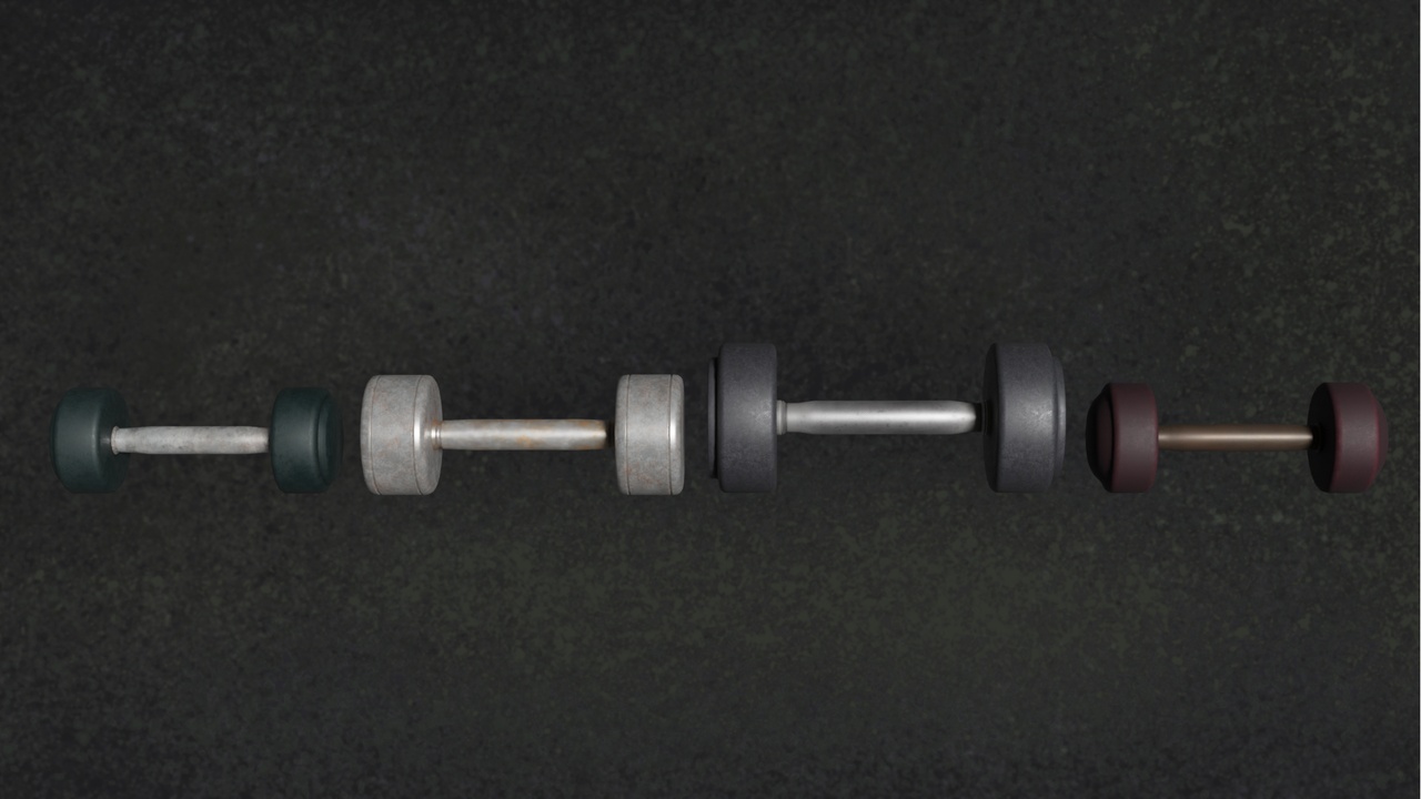 Media 1 for listing Dumbbells Series Gym Workout Equip G2 - N1 - 4