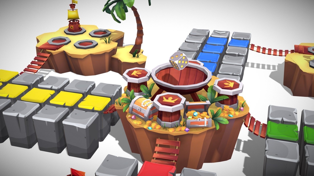 Media 1 for listing LUDO PIRATES ISLANDS GAME UNITY ASSETS ANIMATED