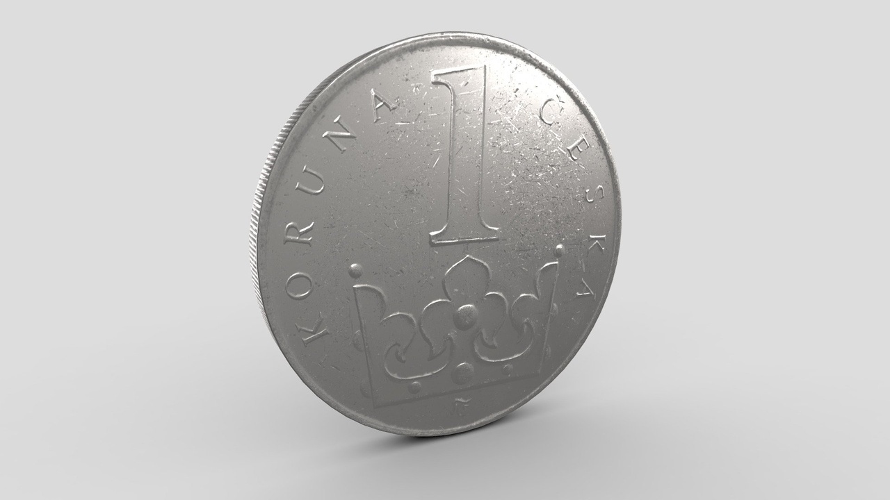 Media 1 for listing Coin 1 Czech koruna