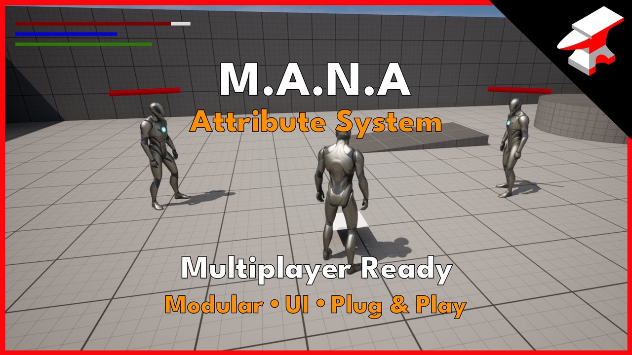 Media 1 for listing MANA – Modular Attribute System (Multiplayer Ready)