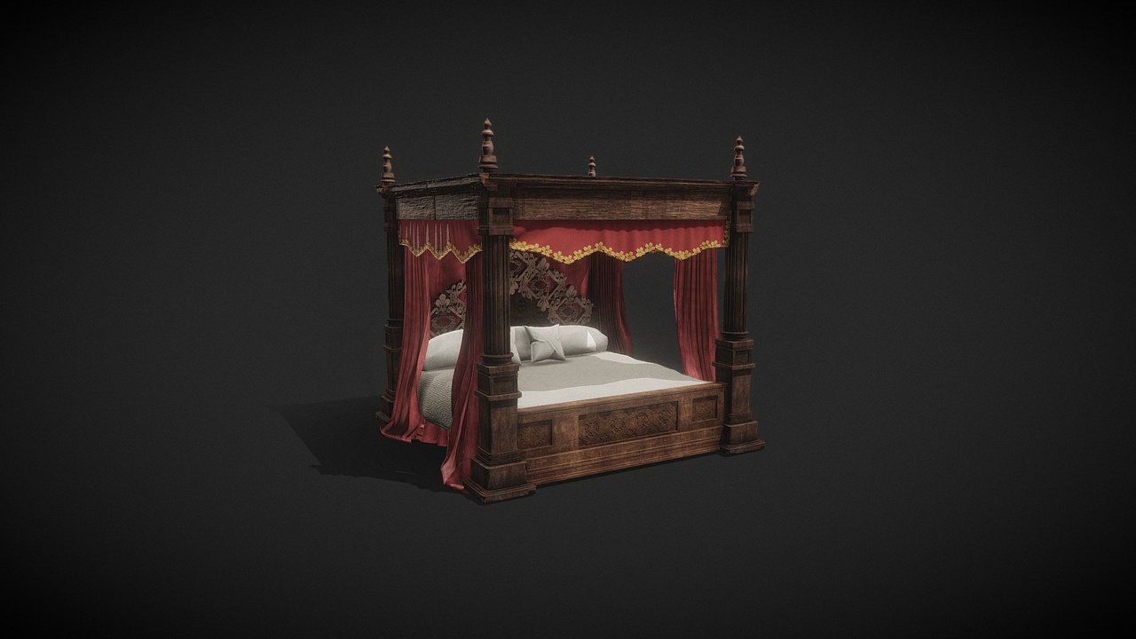 Media 1 for listing Victorian Bed