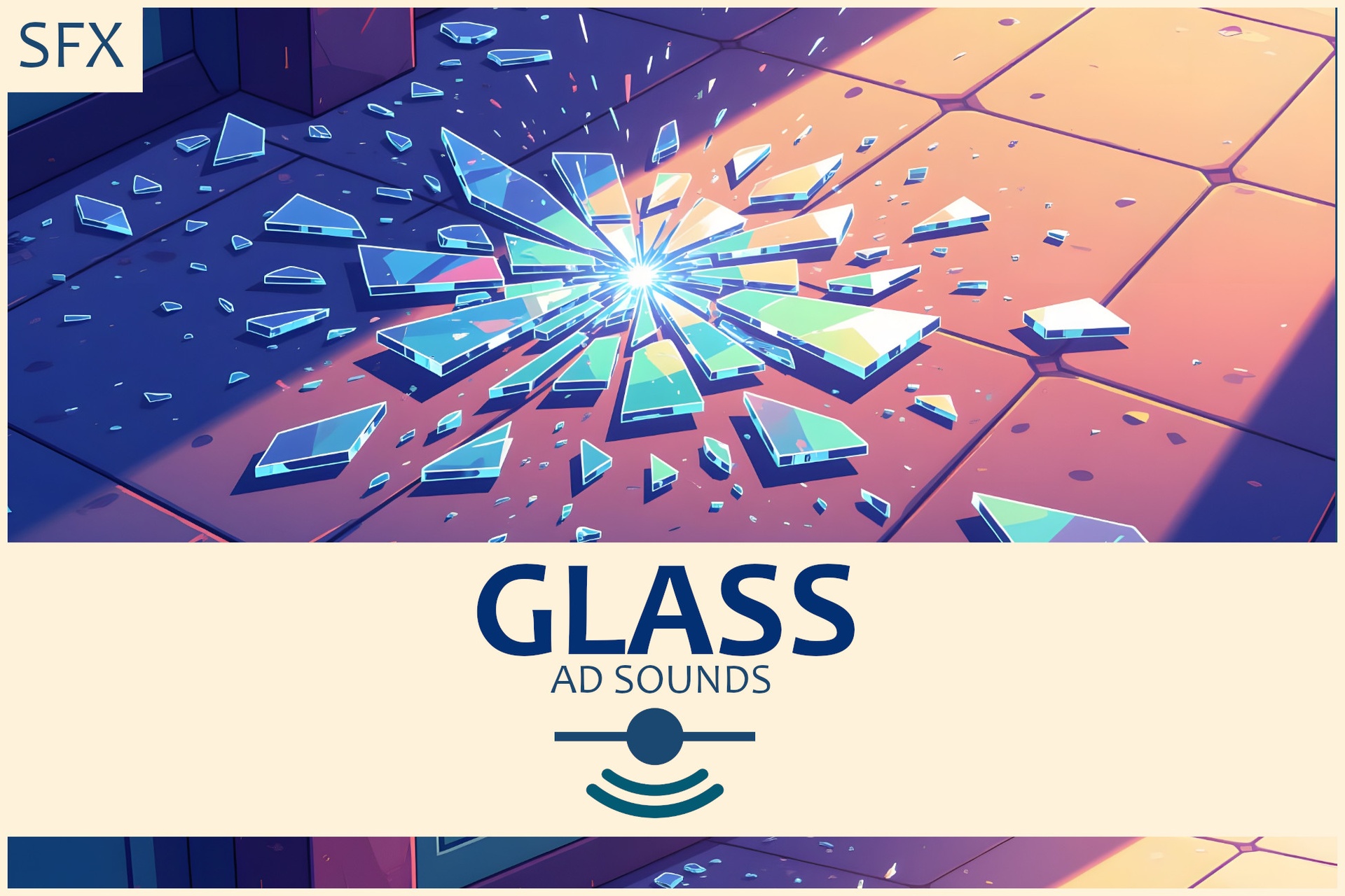 الوسائط 1 للقائمة Glass Sound Effects - Audio Pack