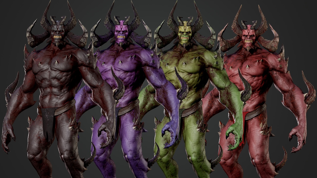 Media 1 for listing Horned Demon