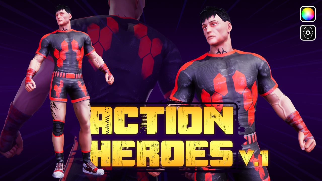 Media 1 for listing Action Heroes V.1