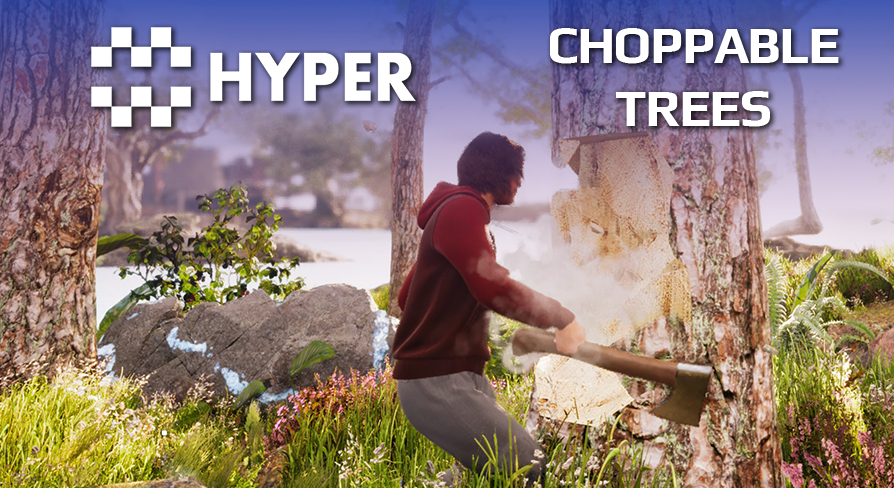 Hyper Choppable Trees v4 | Fab