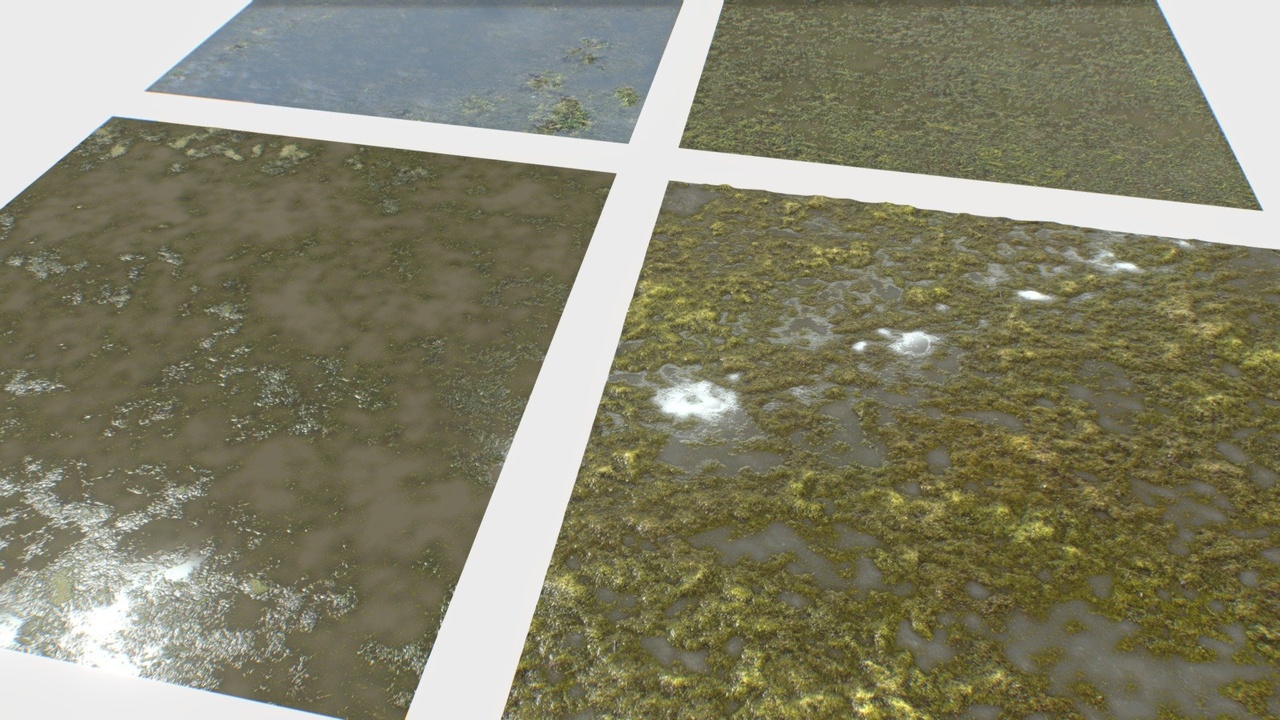 Média 1 pour l'article Water with algae PBR Textures