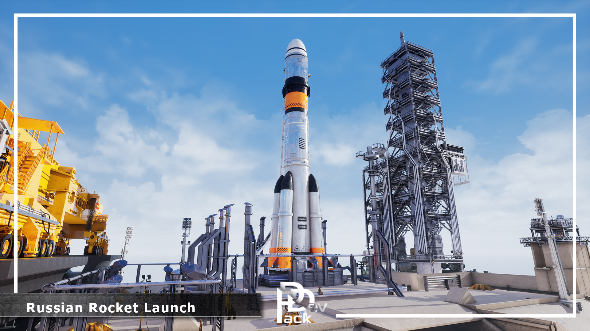 Russian Rockets Russian Rocket Launch / Modular Environment | Fab