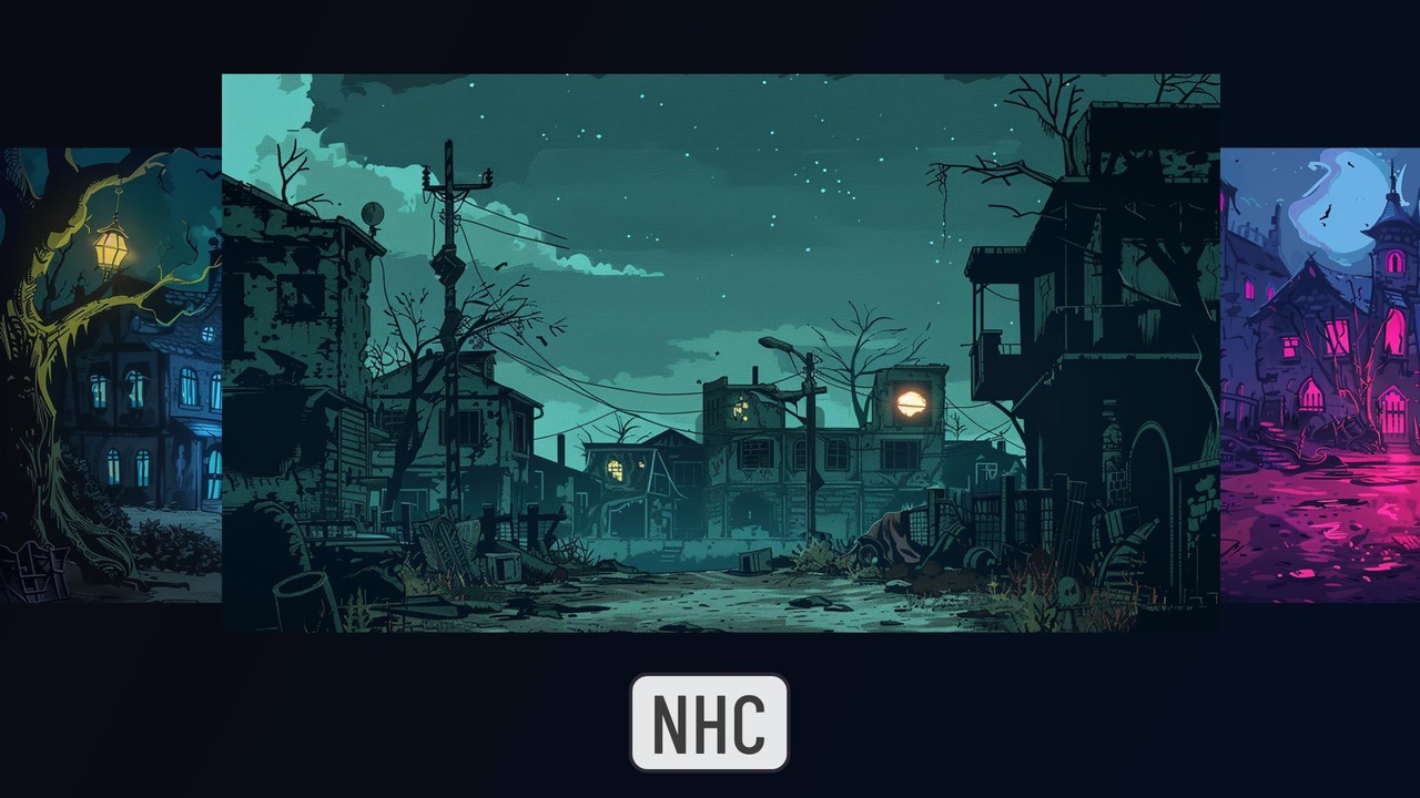Media 1 for listing NHC - Scary Horror Backgrounds