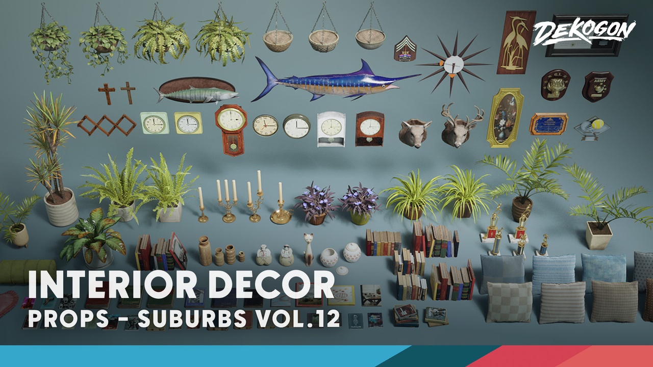 Media 1 for listing Suburbs VOL.12 - Interior Decor (Nanite and Low Poly)