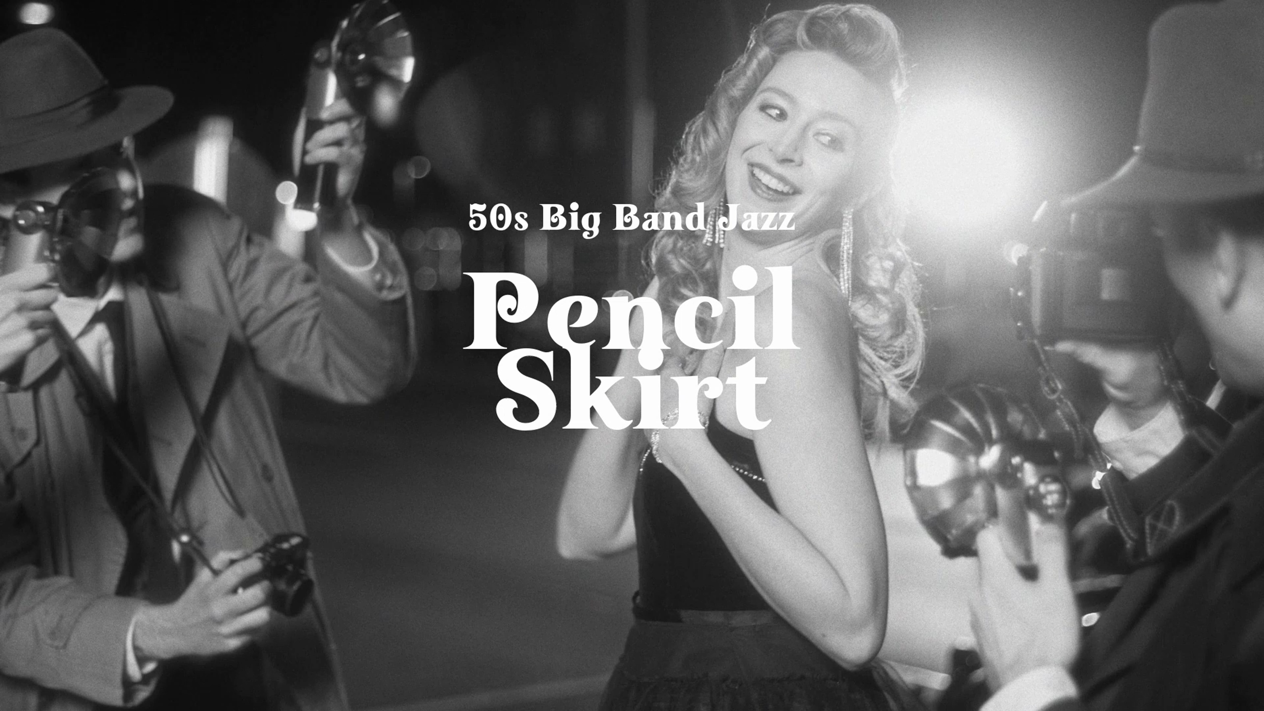 Media 1 for listing Pencil Skirt / 50s Big Band Jazz