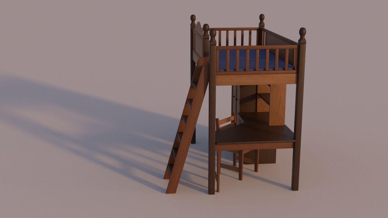 Media 1 for listing Study Bed