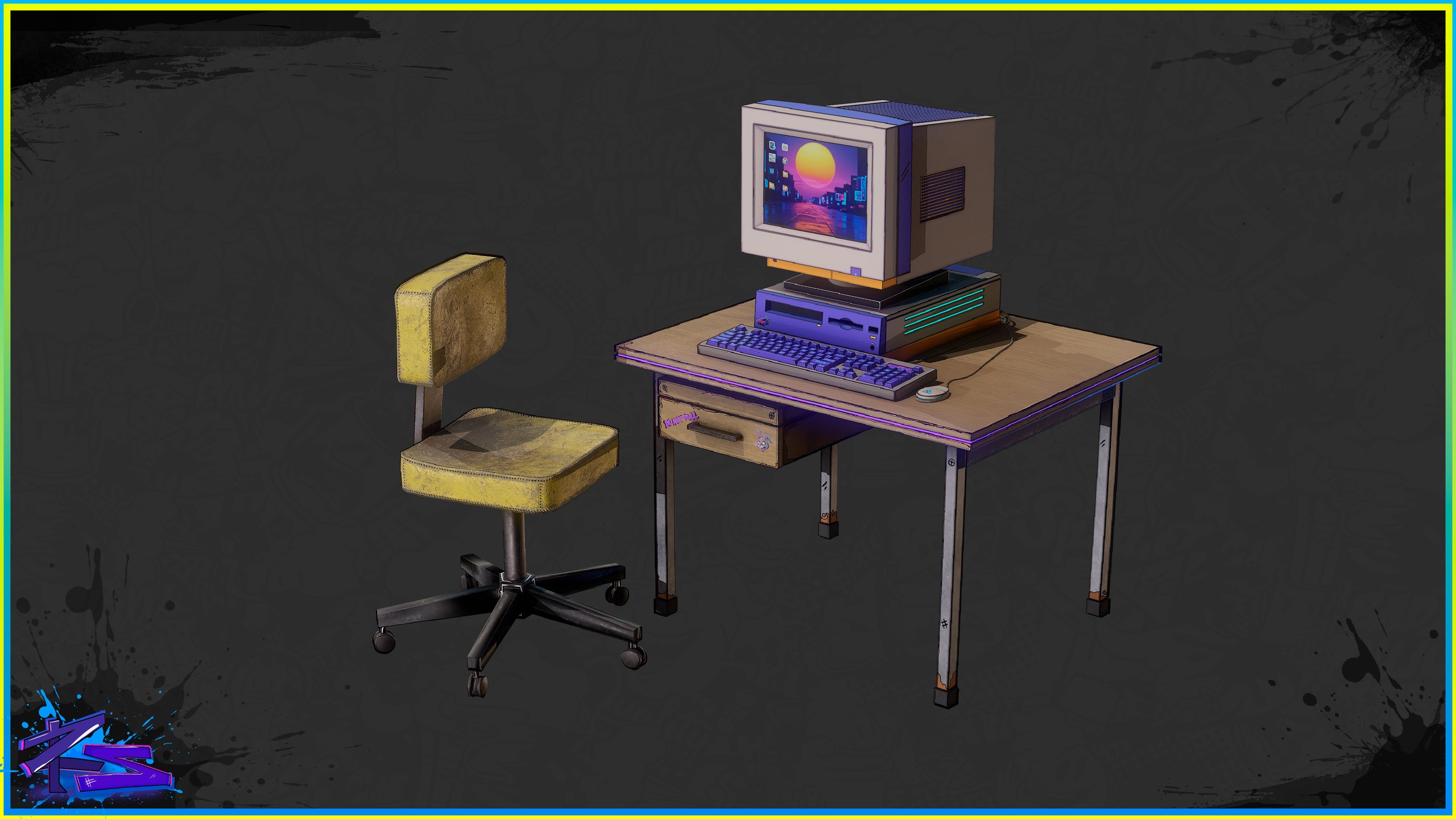 Media 1 for listing Stylized Desk Pack
