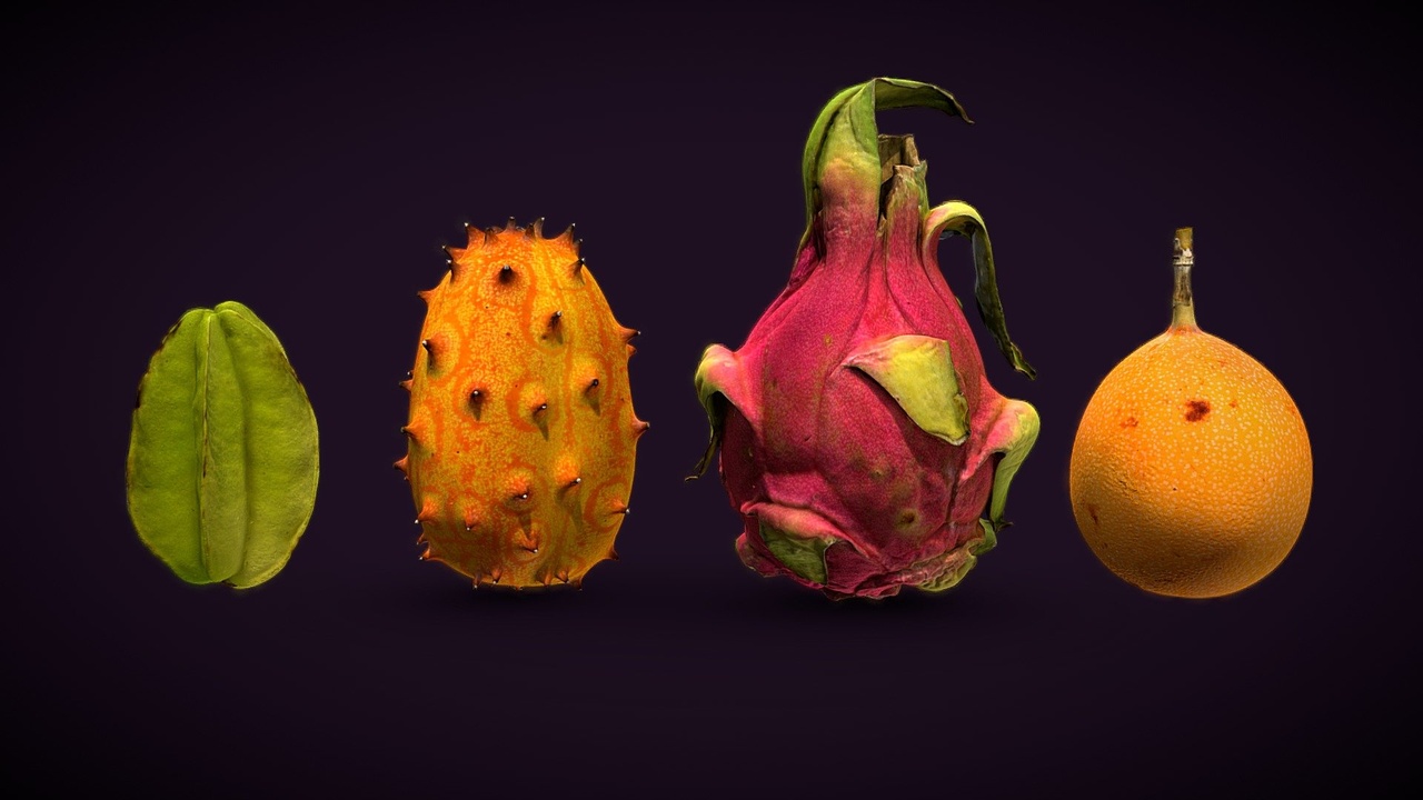 Media 1 for listing Exotic fruits pack