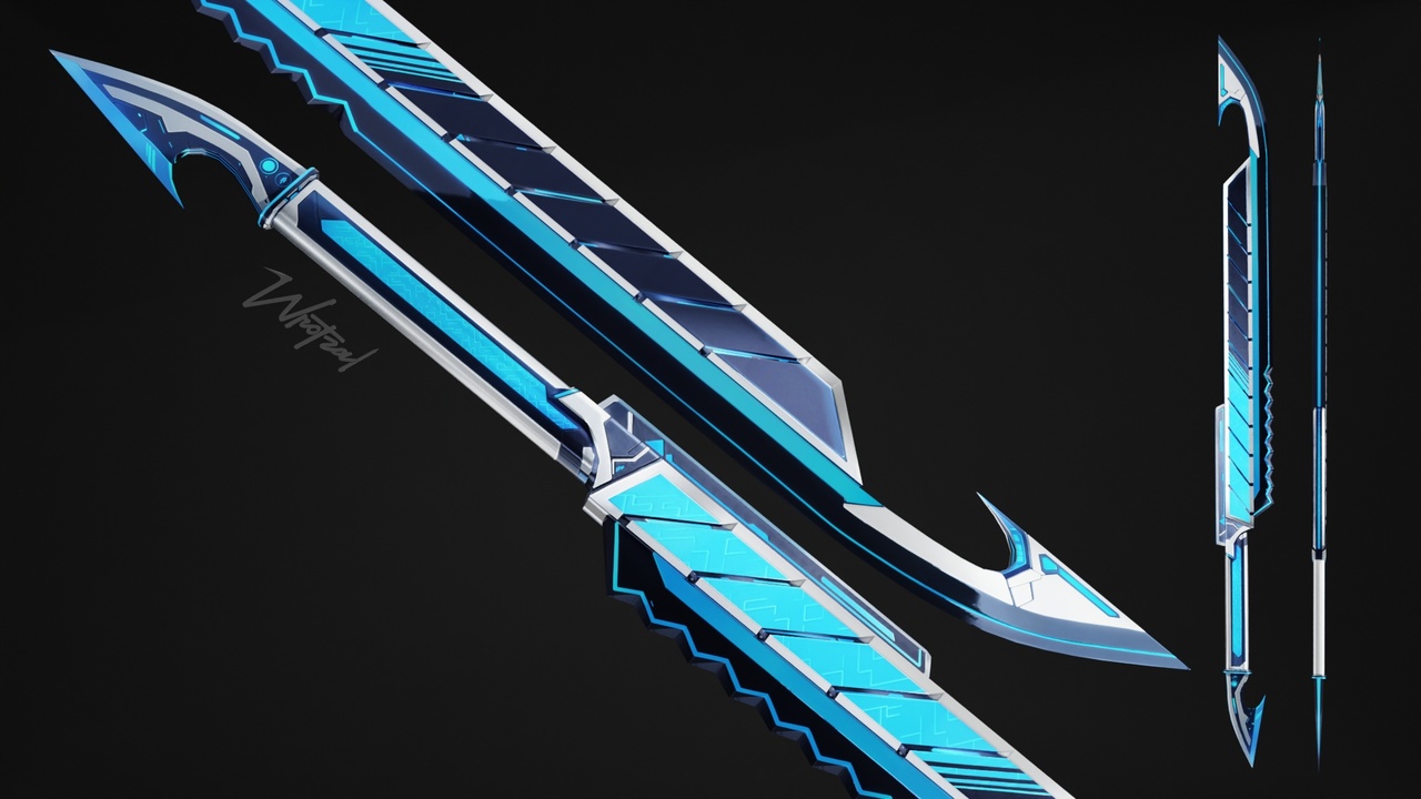 Media 1 for listing Sword SkyEdge-XR11 [Stylized Fantasy Machine Robot]