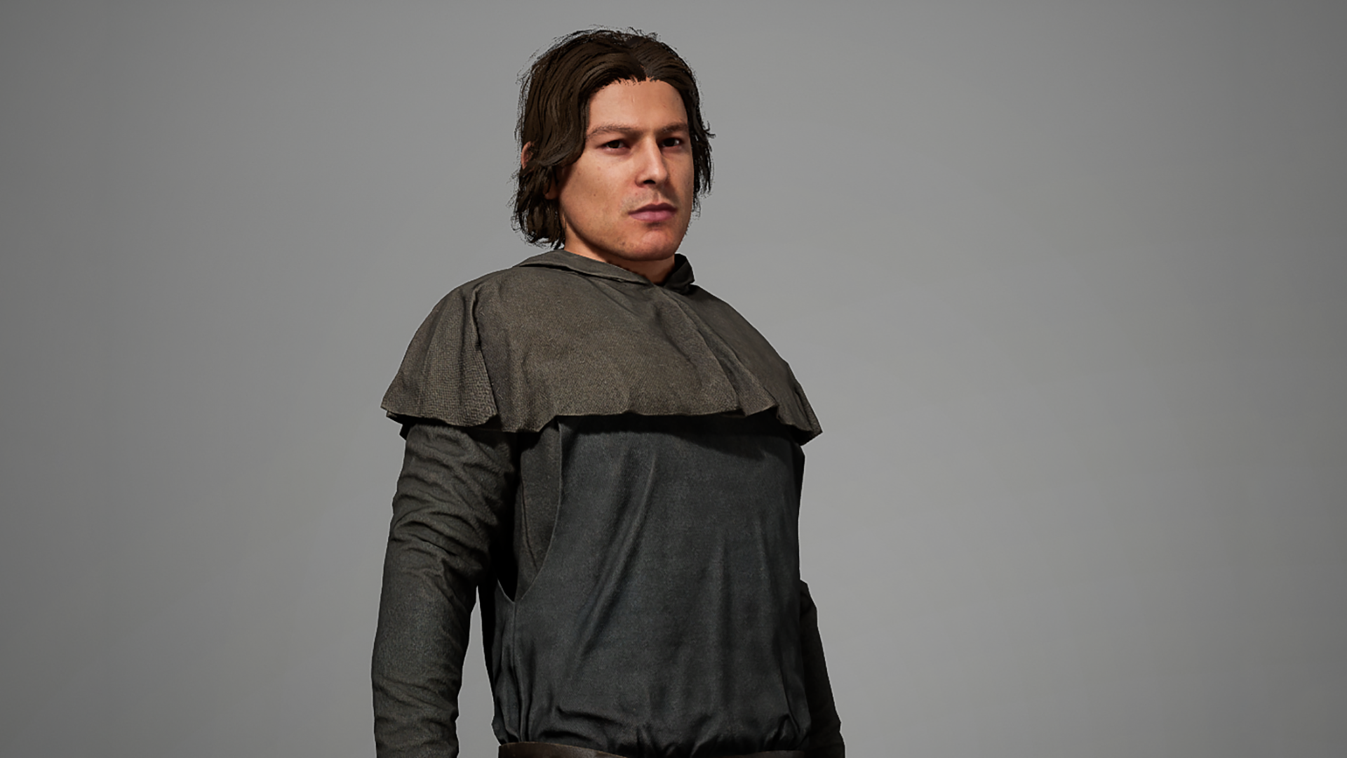 Parametric Character Medieval Male 2 Peasant Villager Parametric Character | Fab