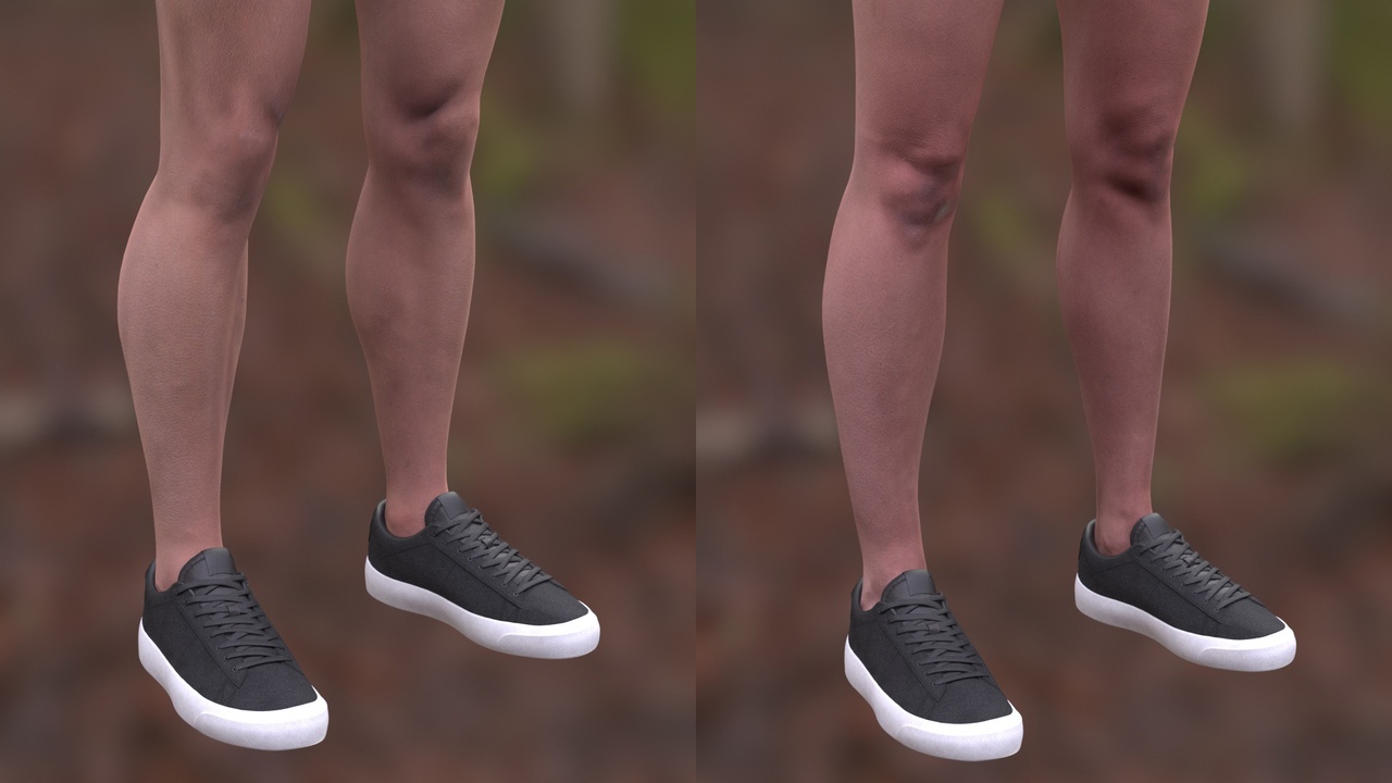 Media 1 for listing 3D Shoes Model For Metahuman 153 - Rigged - MHPKG