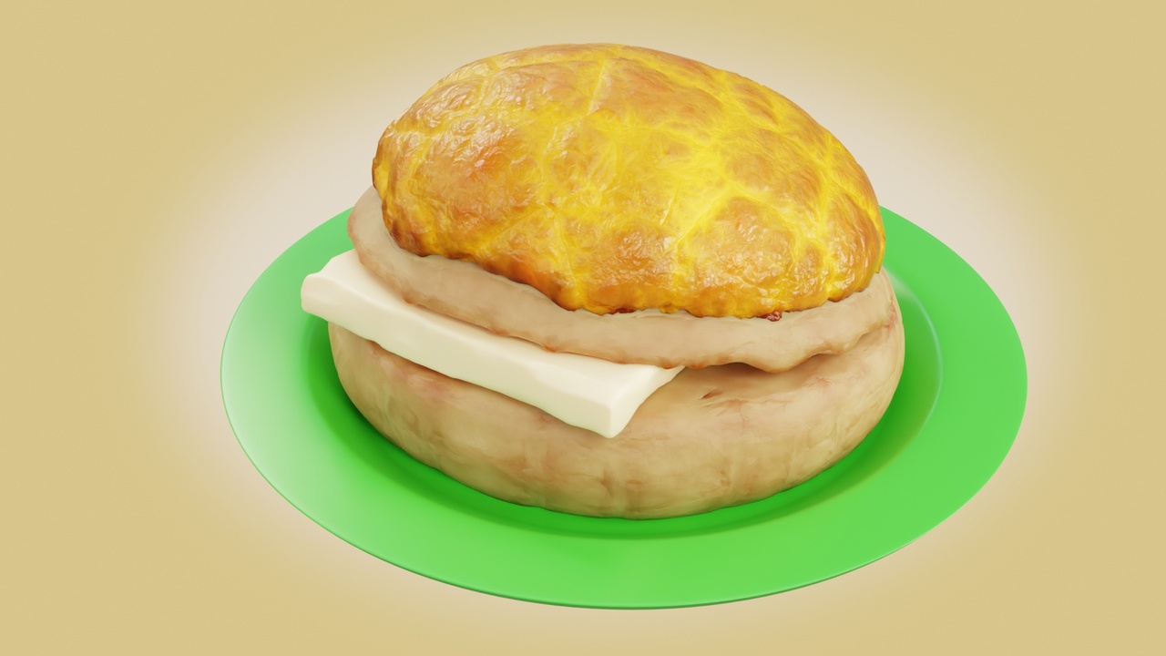 Media 1 for listing Hong Kong Pineapple Bun