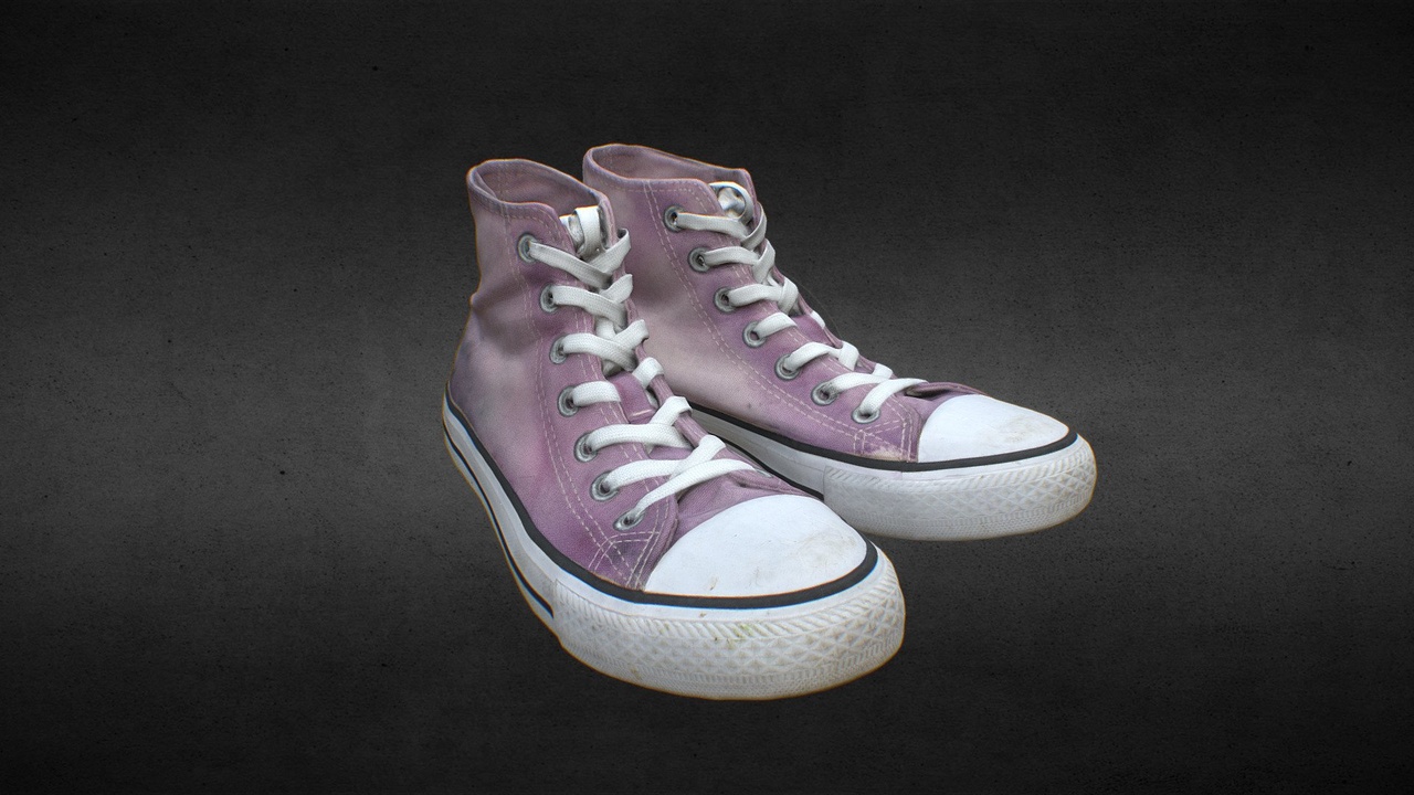 Media 1 for listing Tie Dye Sneaker - photogrammetry