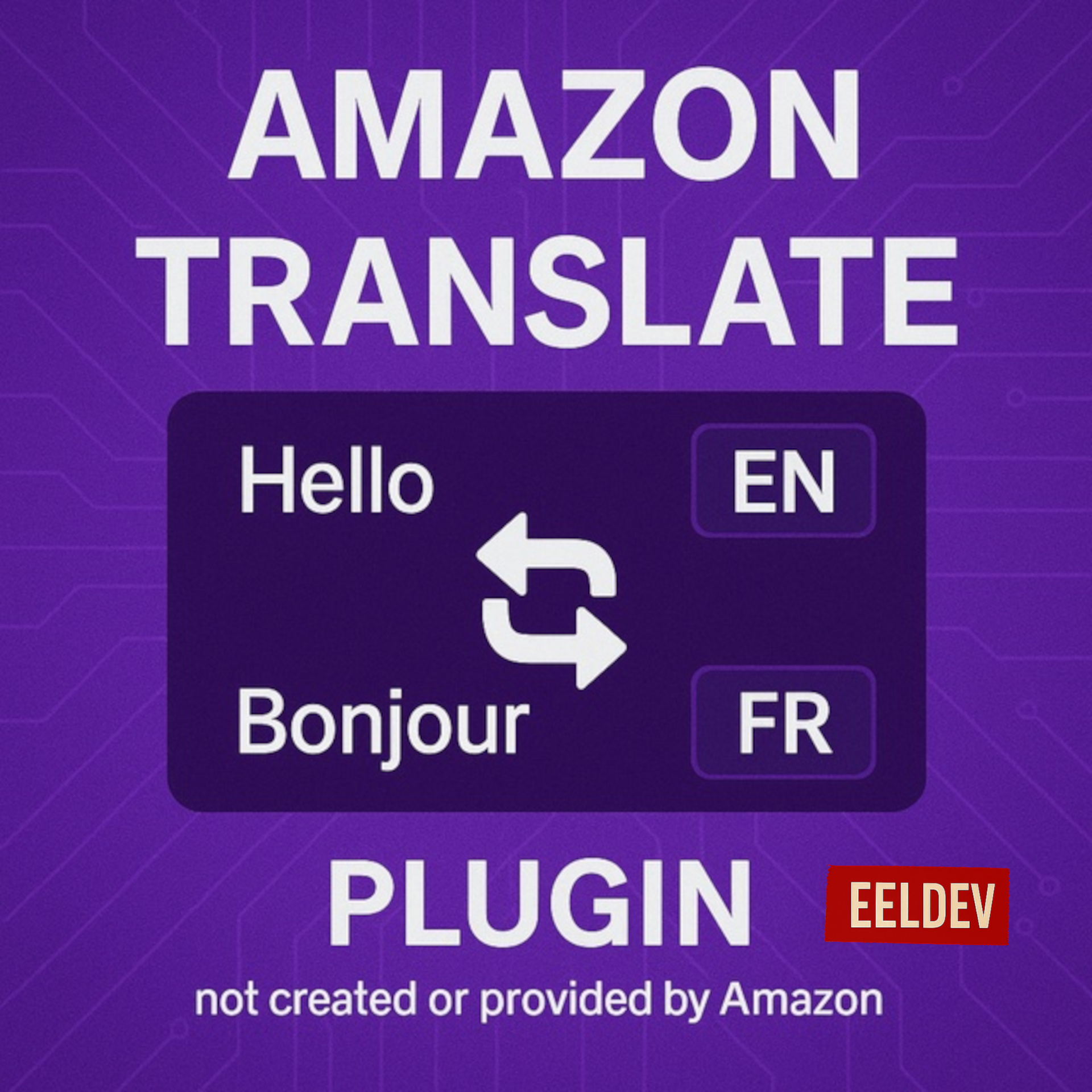 AWS Translate Text Plugin by eelDev | Fab