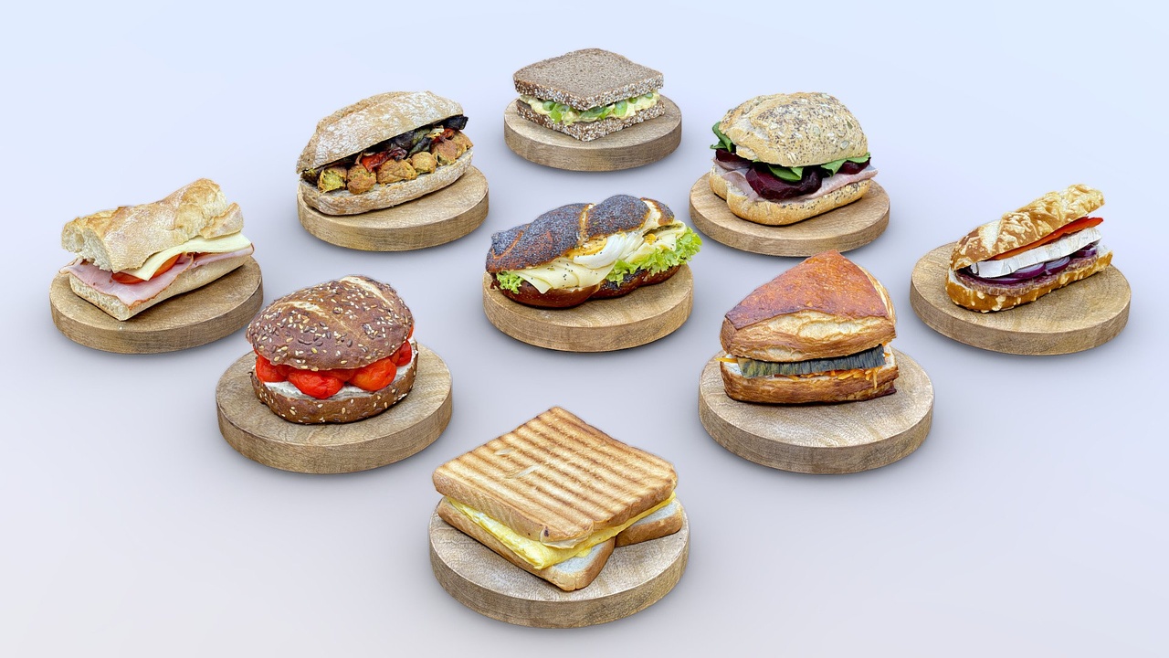 商品 The sandwich multiverse - Food pack 的媒体 1