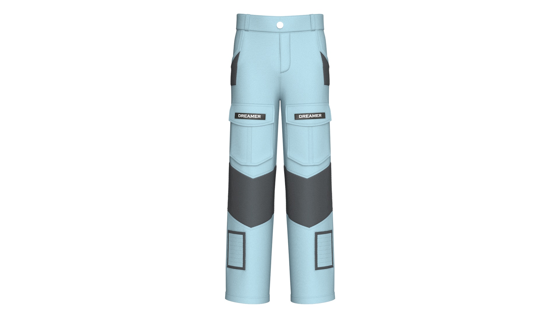 Media 1 for listing Men Flap Pockets Cargo Pant With Mesh | High Poly