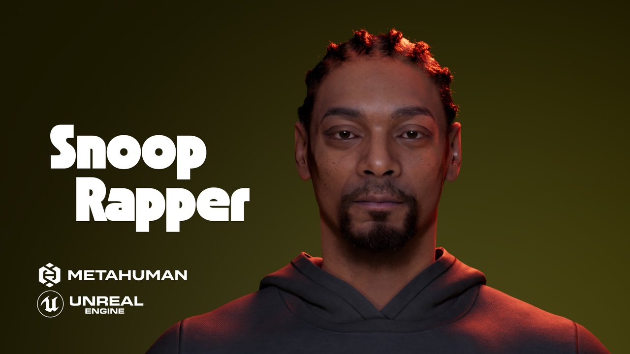 Media 1 for listing Snoop Rapper (Snoop Dogg) │ Metahuman