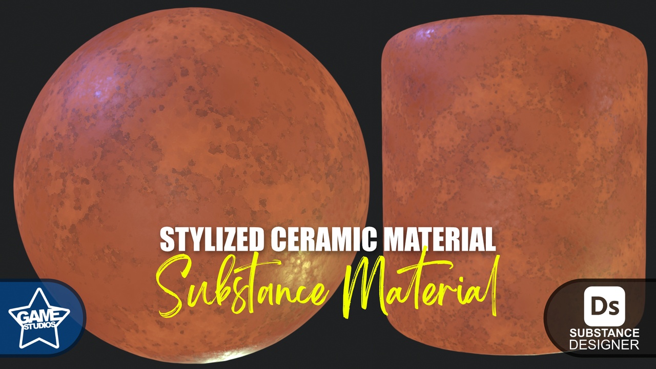 Media 1 for listing Stylized Ceramic Material 01
