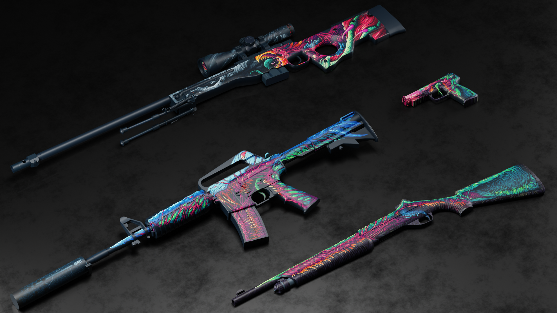 CS:GO / CS2 Hyper Beast Collection | Fab
